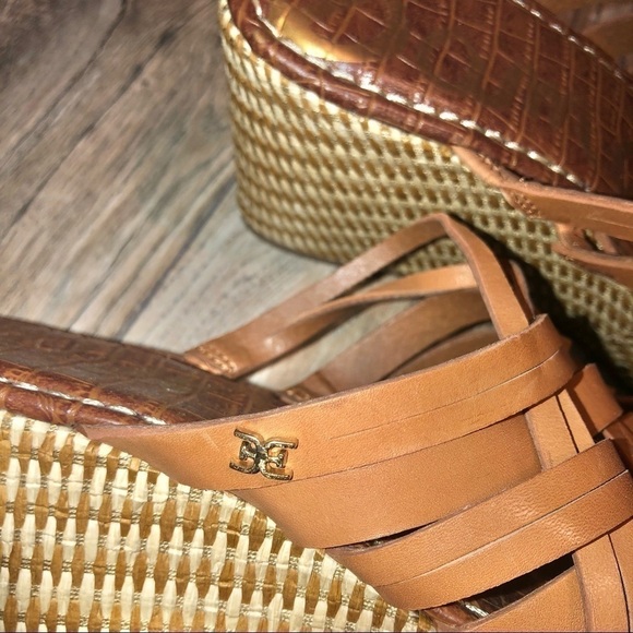 NWOB Sam Edelman Devon Wedge Slide Sandals - Picture 8 of 11